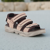 FUEL Keta Comfortable & Lightweight Sports Sandals for Men's (Beige)